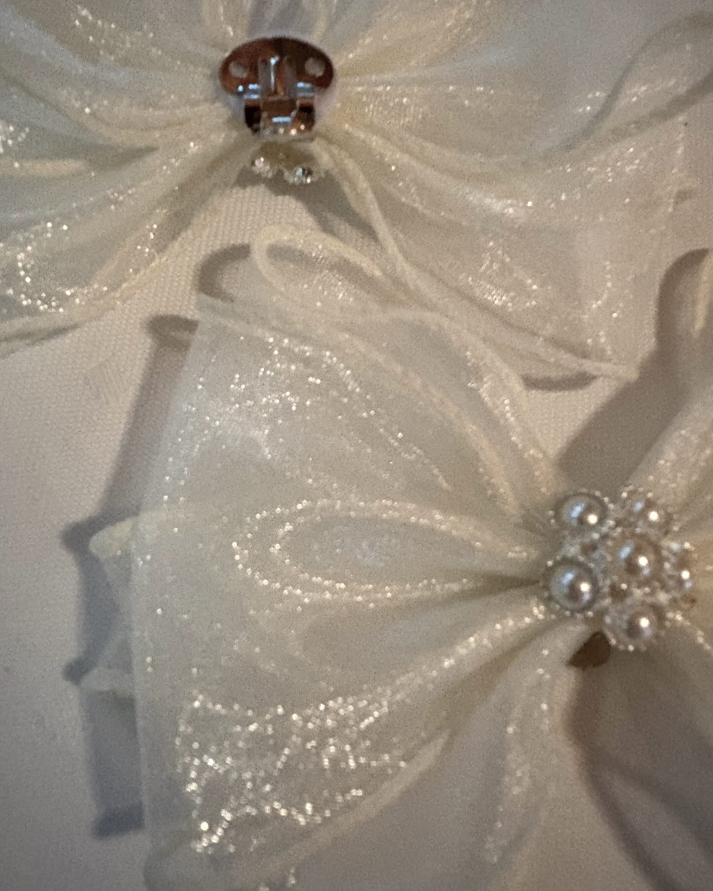 Kenkäkoriste rusetti organza