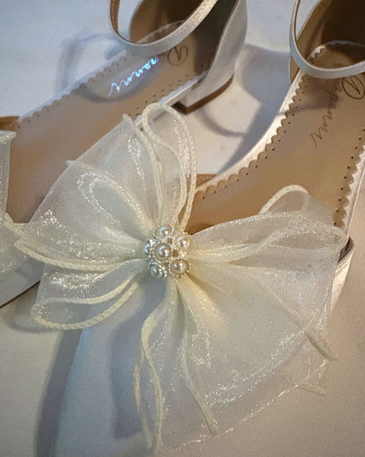 Kenkäkoriste rusetti organza